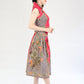 Batik Crop Top & Midi Skirt