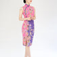 Batik Crop Top & Pencil Skirt