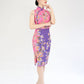 Batik Crop Top & Pencil Skirt