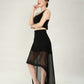 Onyx Crop Top & Flare Skirt