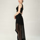 Onyx Crop Top & Flare Skirt