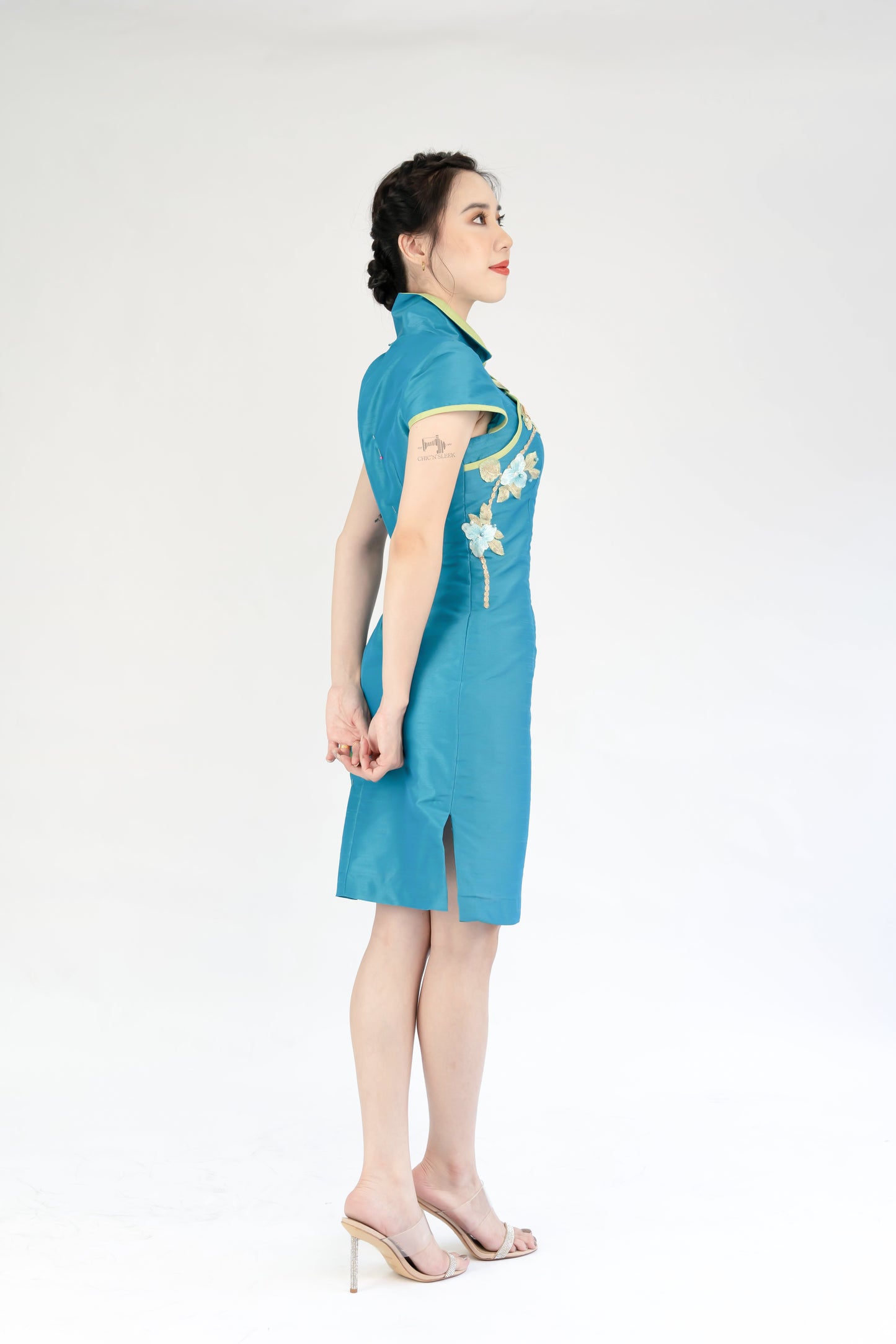 Pelorous Blue Qipao
